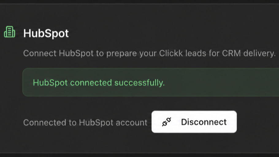 clickk_hubspot_connection